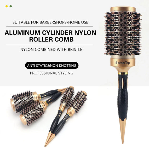 Salon Hairdressing Anti-static Hairdressing And Curling Styling Barber Hair Comb Women Wet Curly Hair Brush For  Styling Tool