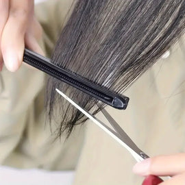 Hairdressing V-Comb Messy Hair Finishing Straightening Splint Comb - Hair Styling Tool Clip special for  hair wigs